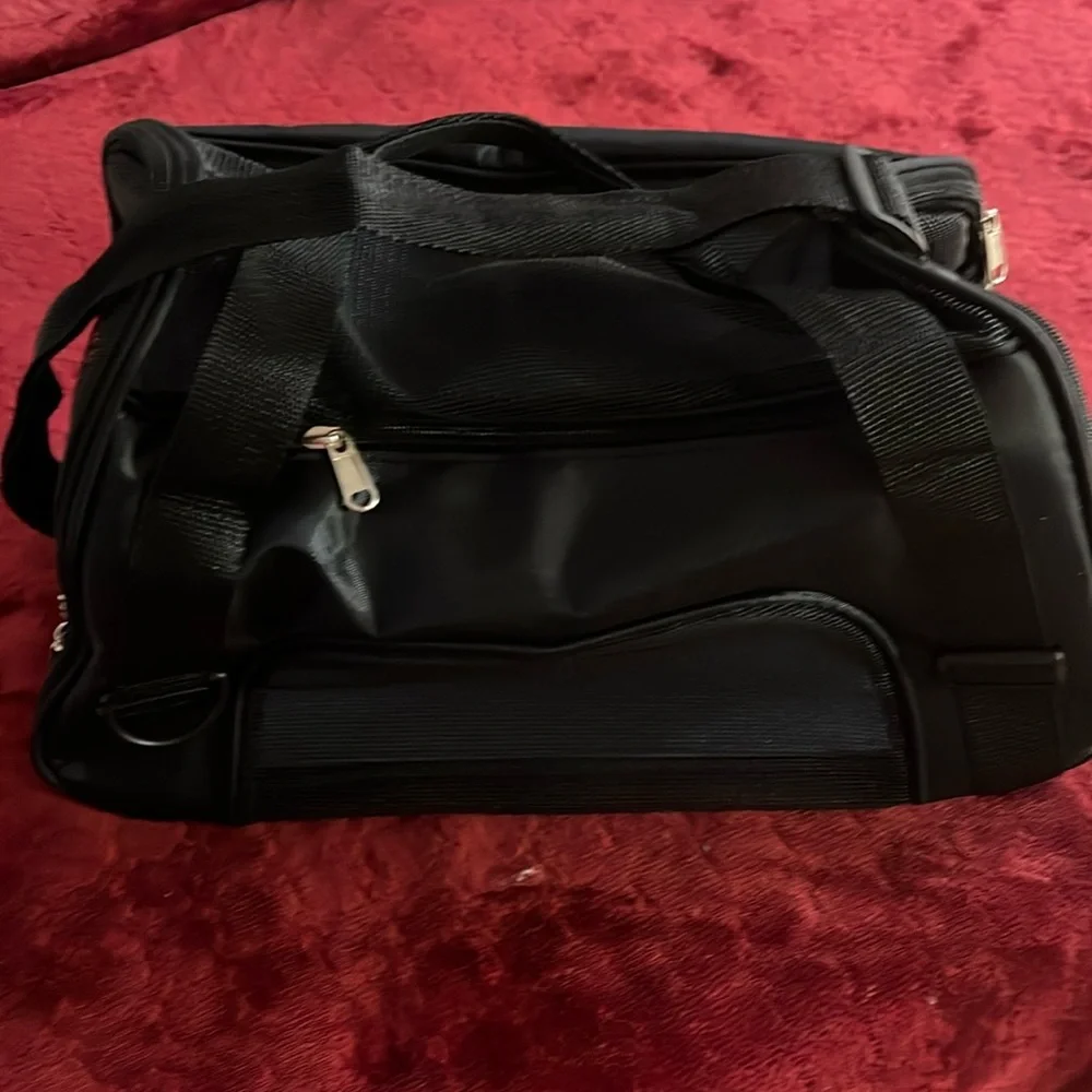 Dog or cat carrier black